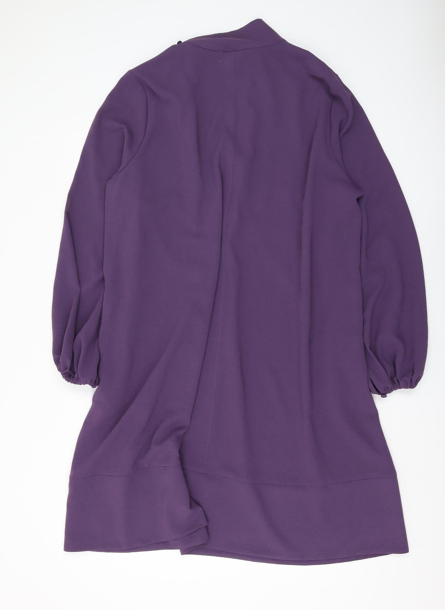 Mat. Women's Purple Long Sleeve Dress M
