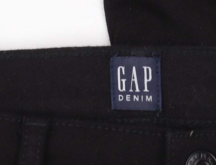 GAP Men's Black Straight Jeans, Size 29 Regular Fit