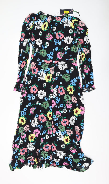 Marks and Spencer Women's Floral Midi Shift Dress