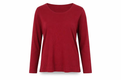 Womens UK Size XS Cotswold Collections Red Basic T-Shirt