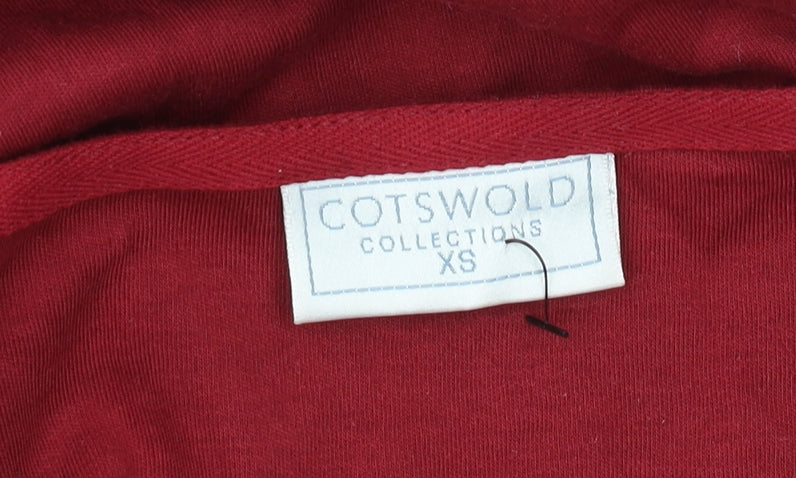 Cotswold Collections Red Women's XS Cotton Top