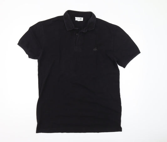Lacoste Men's Black XL Polo