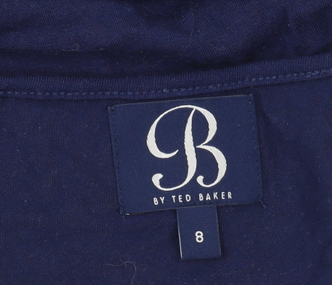 Womens UK Size 8 Ted Baker Blue  T-Shirt