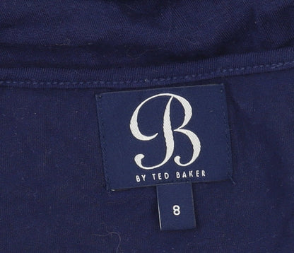 Womens UK Size 8 Ted Baker Blue  T-Shirt