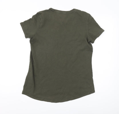 Puma Women's Black T-Shirt Size S Casual Sportswear