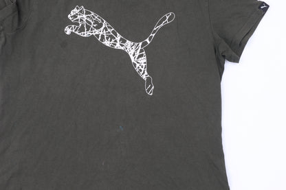 Puma Women's Black T-Shirt Size S Casual Sportswear