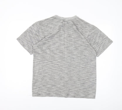 Castleford Tigers Men's Grey S Logo T-Shirt