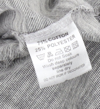 Castleford Tigers Men's Grey S Logo T-Shirt