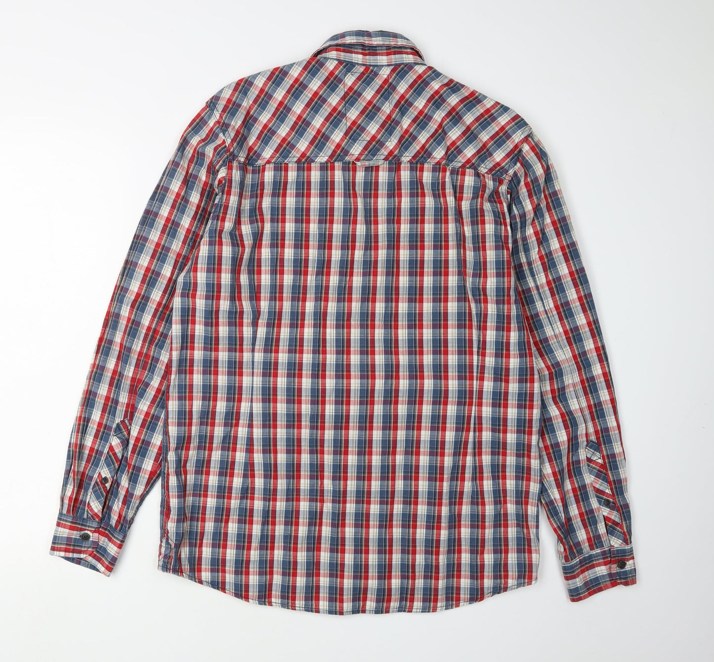 Tokyo Laundry Men's Multicoloured Plaid Shirt M