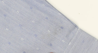Rocha John Rocha Boys Blue Striped Dress Shirt, 11 Years