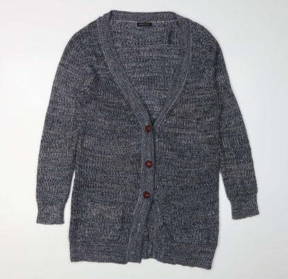 Womens UK Size S Brave Soul Multicoloured Cardigan Jumper