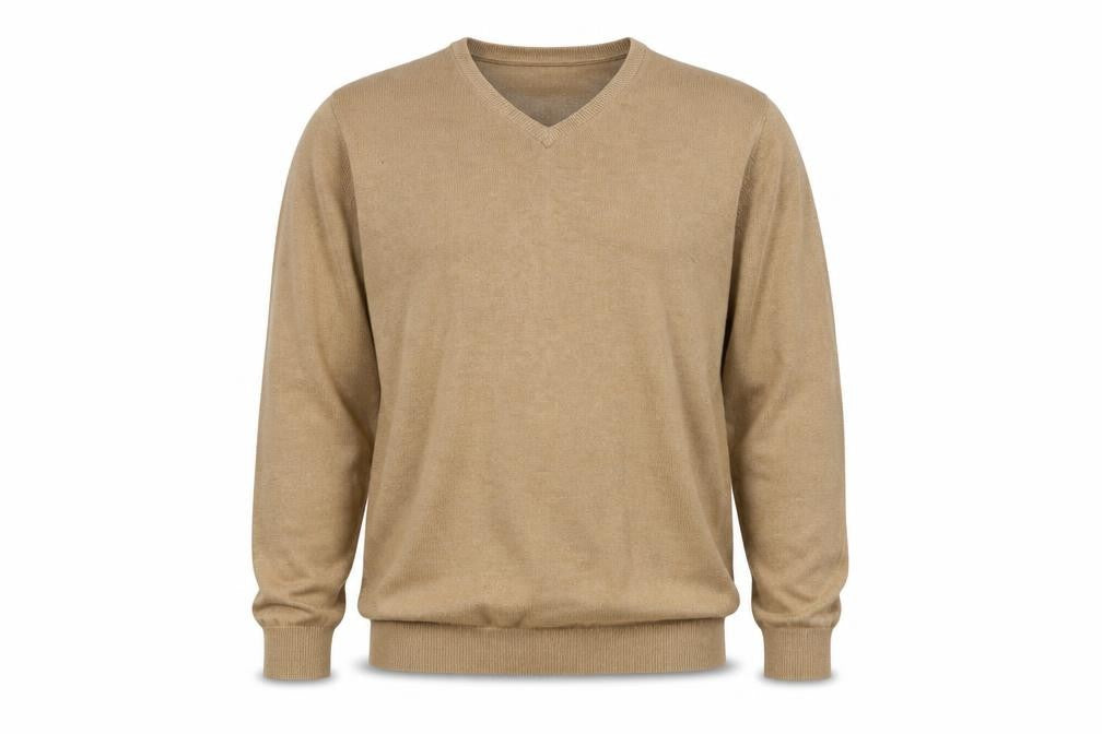 Mens UK Size XL Austin Reed Beige Pullover Jumper