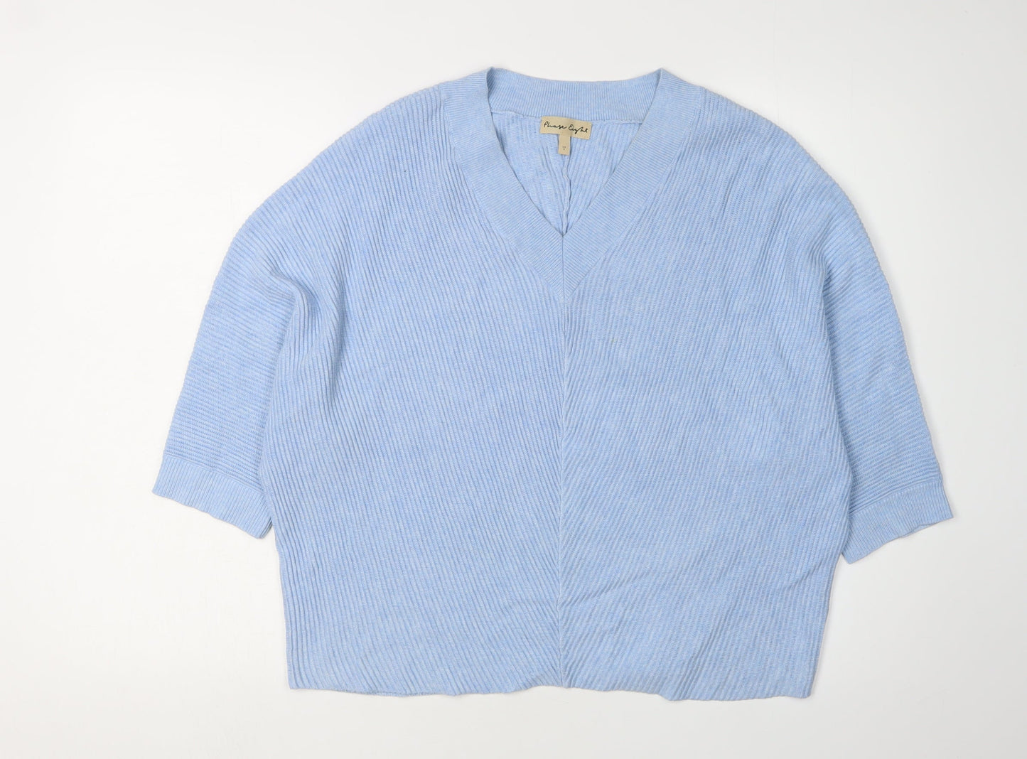 Womens UK Size S Phase Eight Blue Cardigan Jumper