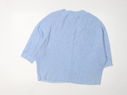 Womens UK Size S Phase Eight Blue Cardigan Jumper