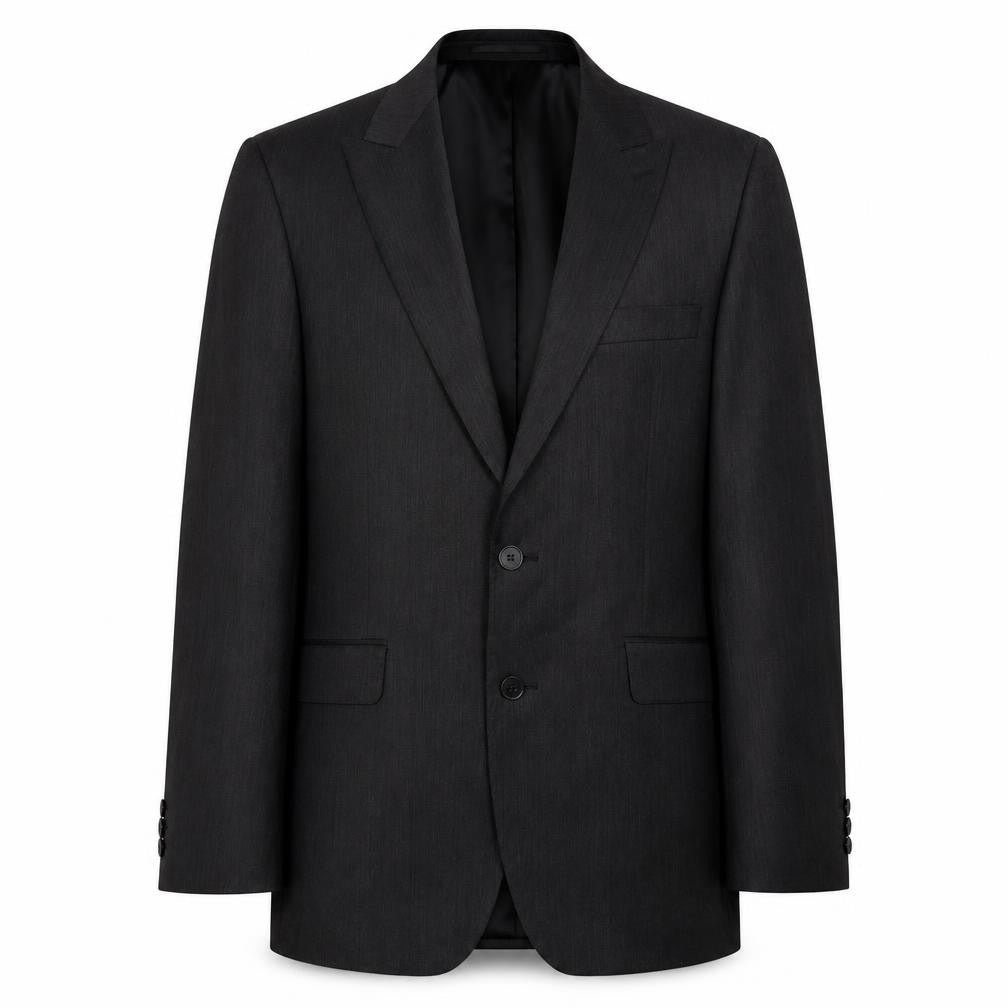 Mens UK Size 40 Jeff Banks Regular Black Suit Jacket