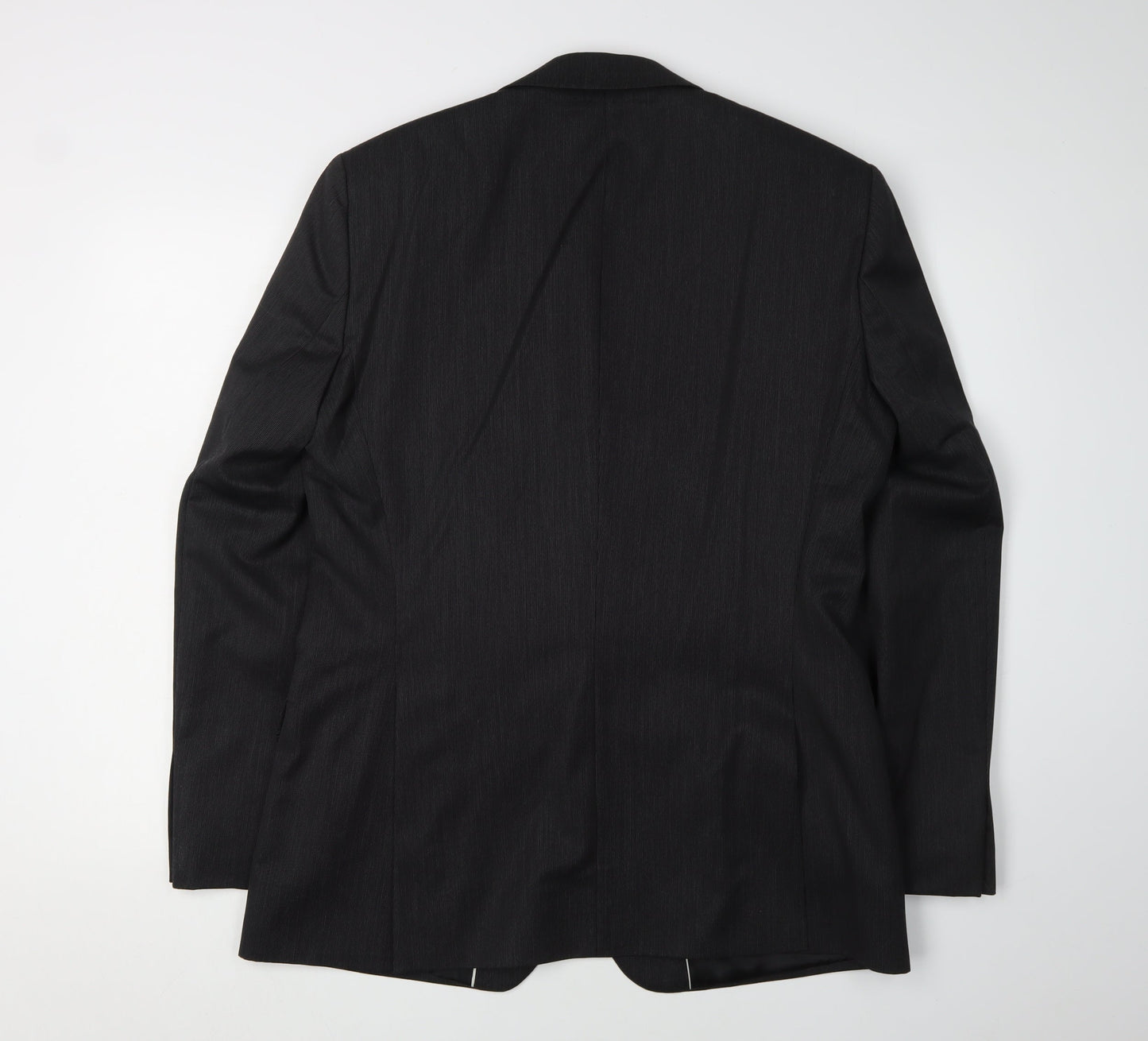 Mens UK Size 40 Jeff Banks Regular Black Suit Jacket