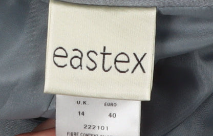 Eastex Women's Grey Midi Skirt Size 14 Workwear