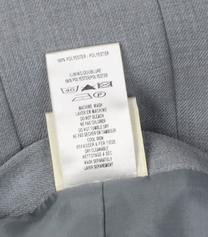 Eastex Women's Grey Midi Skirt Size 14 Workwear