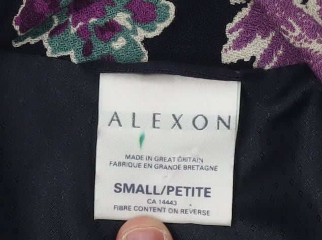 Womens UK Size S Alexon Petites Multicoloured Blazer