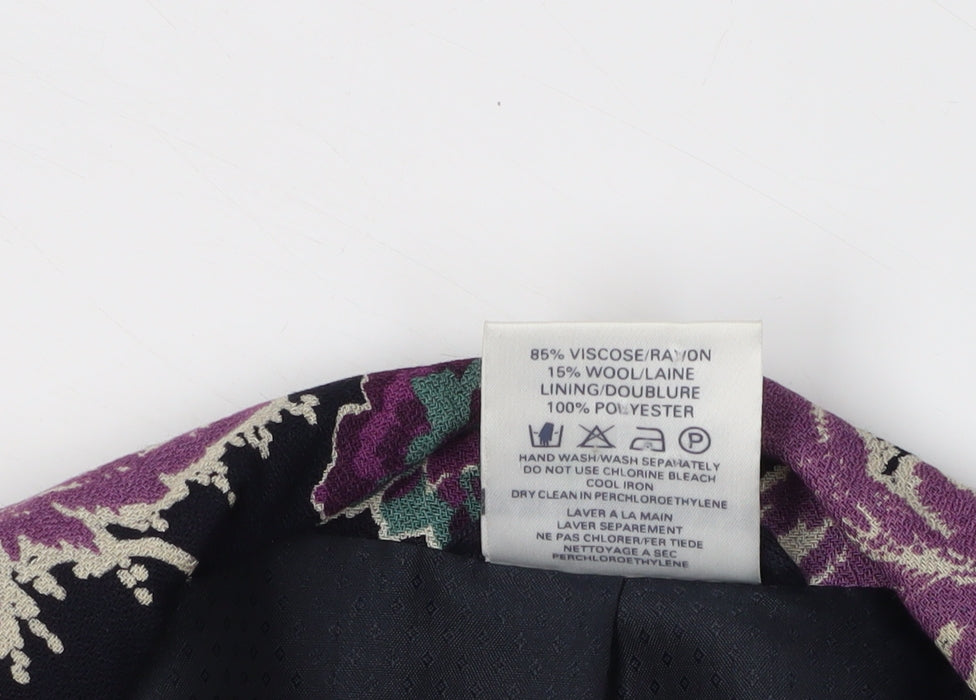 Womens UK Size S Alexon Petites Multicoloured Blazer