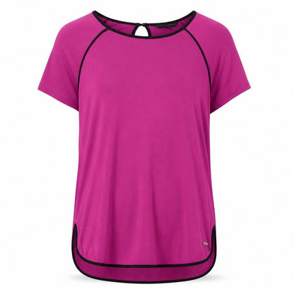 Womens UK Size S Tommy Hilfiger Purple Basic T-Shirt