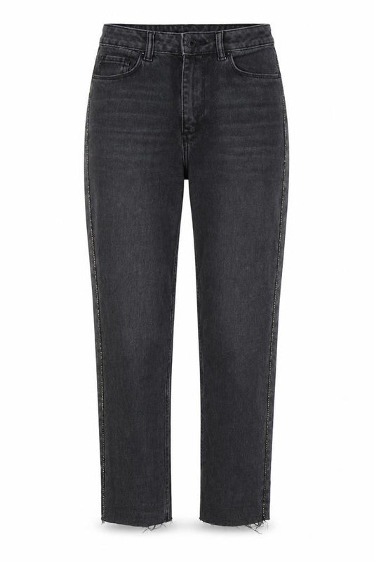 Womens UK Size 28 AllSaints Regular Fit Straight Black Jeans