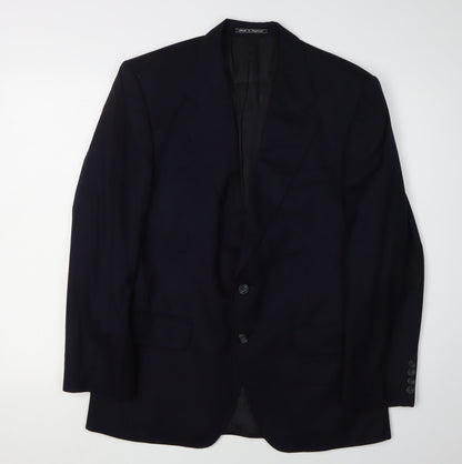 Austin Reed Men's Navy Suit Jacket 38S Regular Fit