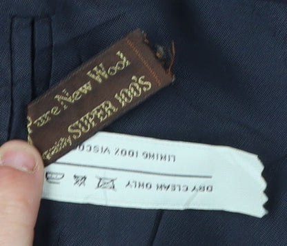 Austin Reed Men's Navy Suit Jacket 38S Regular Fit