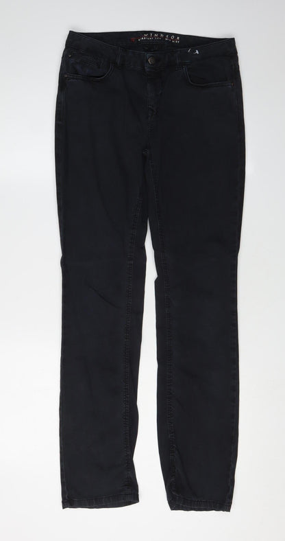 Windsor Women's Black Straight-Leg Jeans Size 4