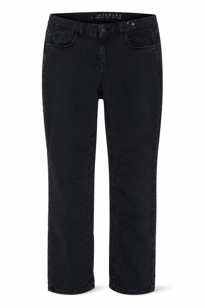 Windsor Women's Black Straight-Leg Jeans Size 4