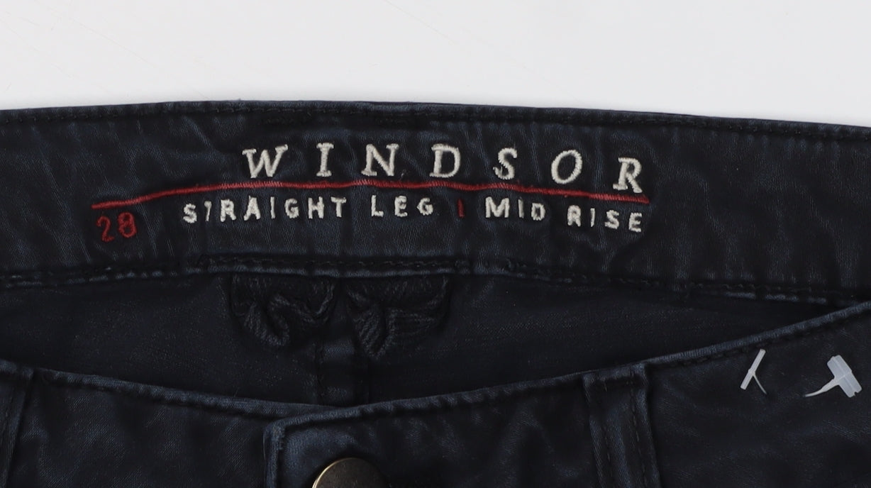 Windsor Women's Black Straight-Leg Jeans Size 4