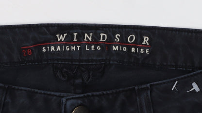 Windsor Women's Black Straight-Leg Jeans Size 4