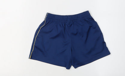 Fila Boys' Blue Athletic Shorts 4-5 Years, Elastic Waist