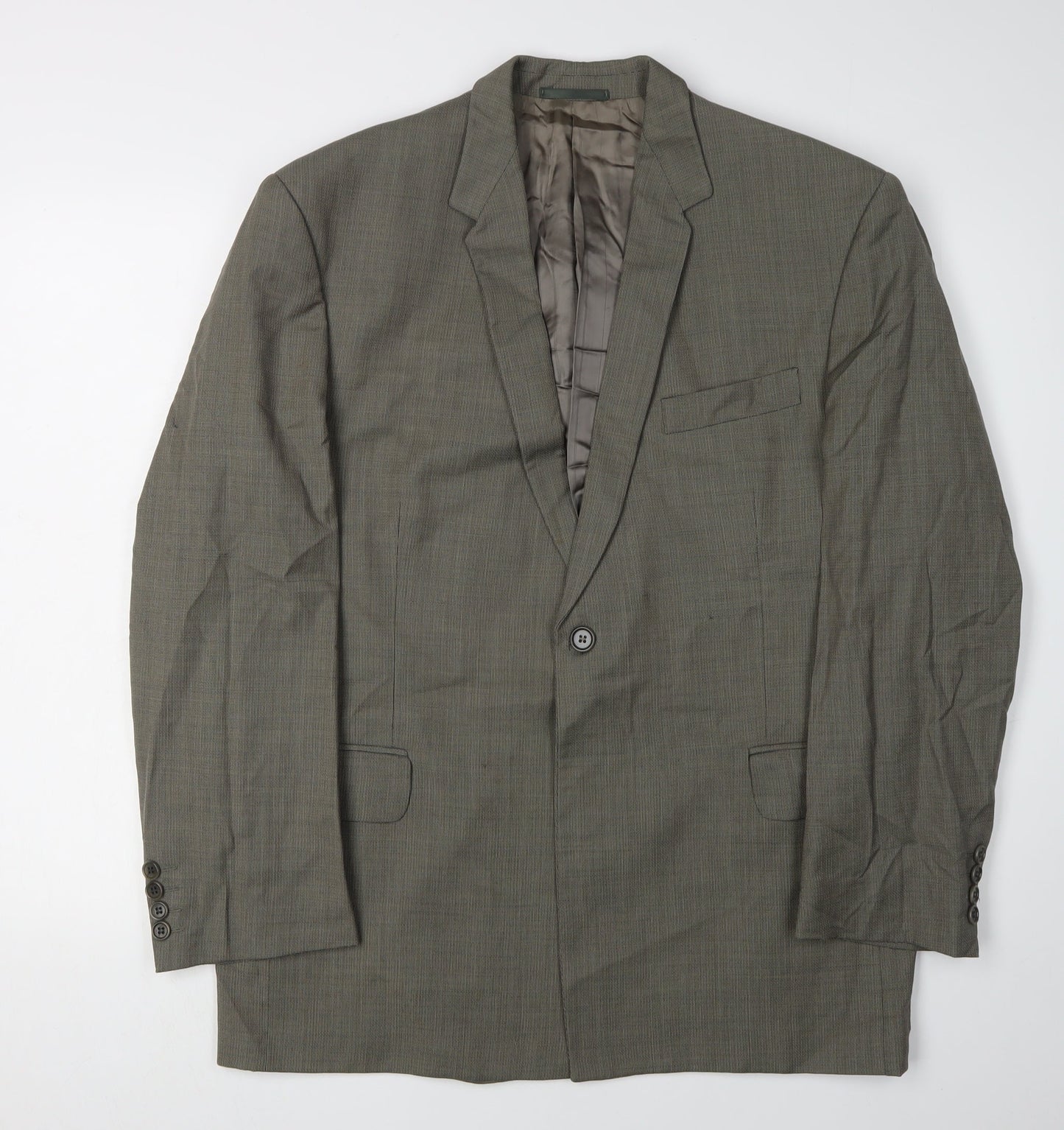 Mens UK Size 48 Jaeger Regular Green Suit Jacket