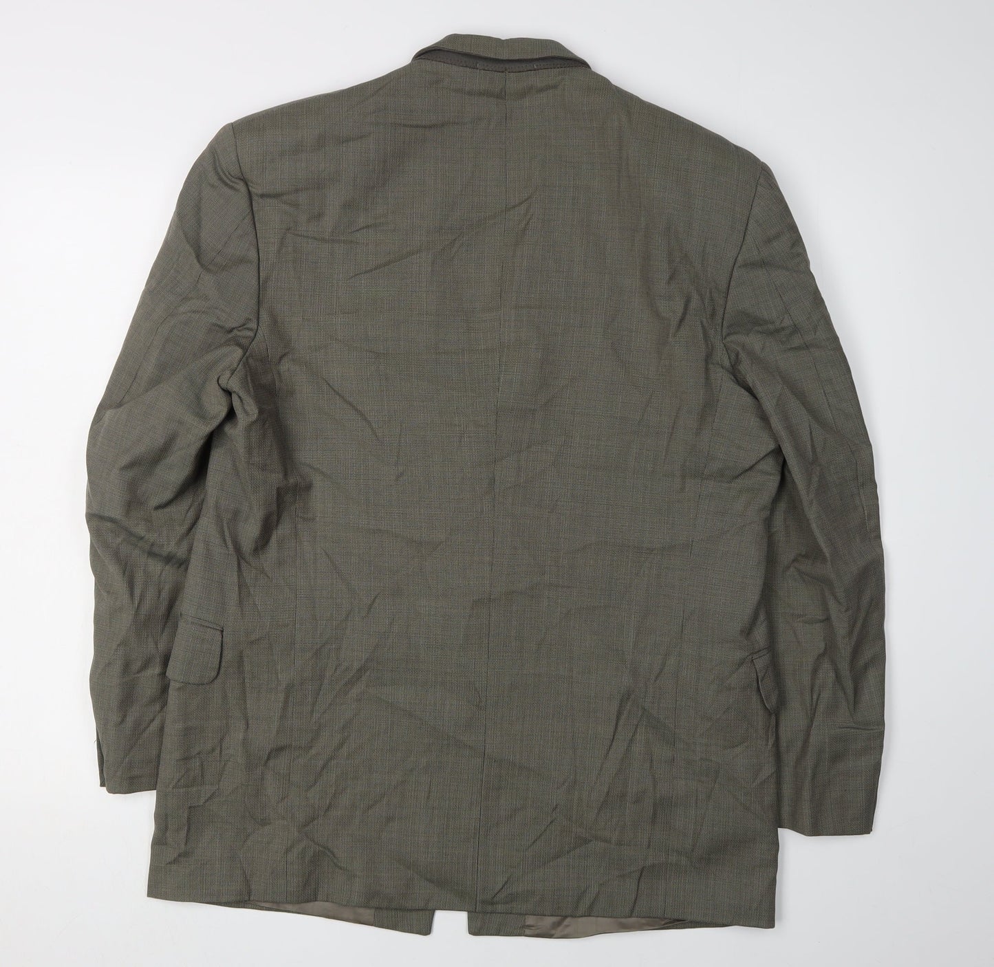 Mens UK Size 48 Jaeger Regular Green Suit Jacket