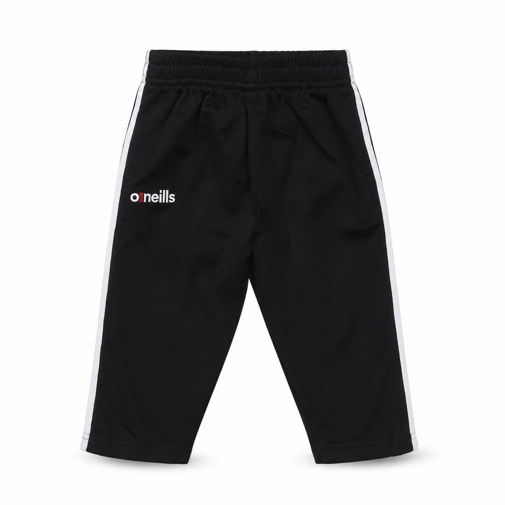 Front view of O'Neill unisex baby track pants black 6-12 months quick dry