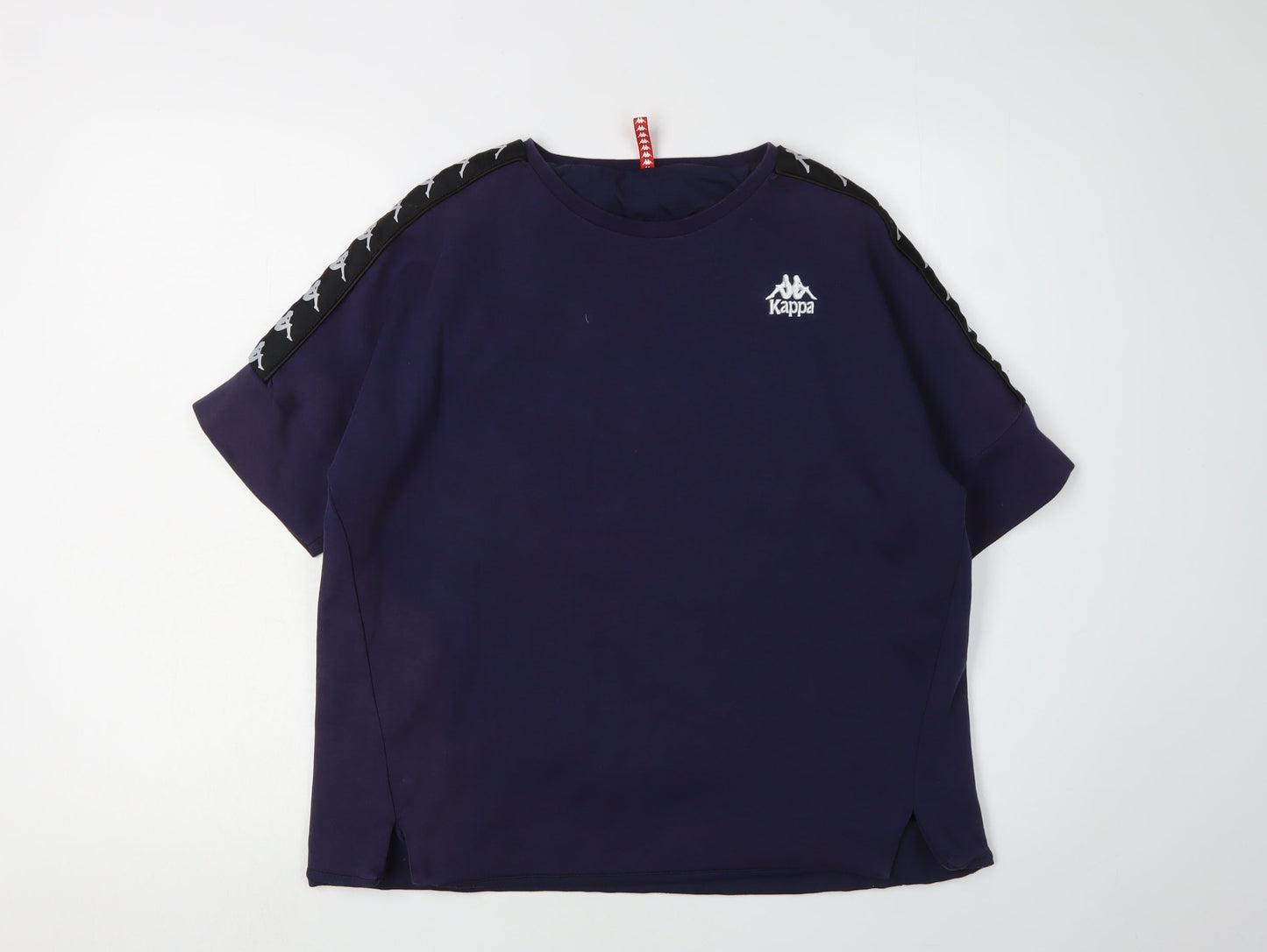 Kappa Men’s Blue Crew Neck T-Shirt M Logo