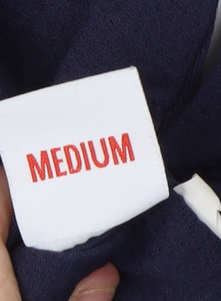 Kappa Men’s Blue Crew Neck T-Shirt M Logo