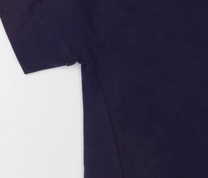 Kappa Men’s Blue Crew Neck T-Shirt M Logo