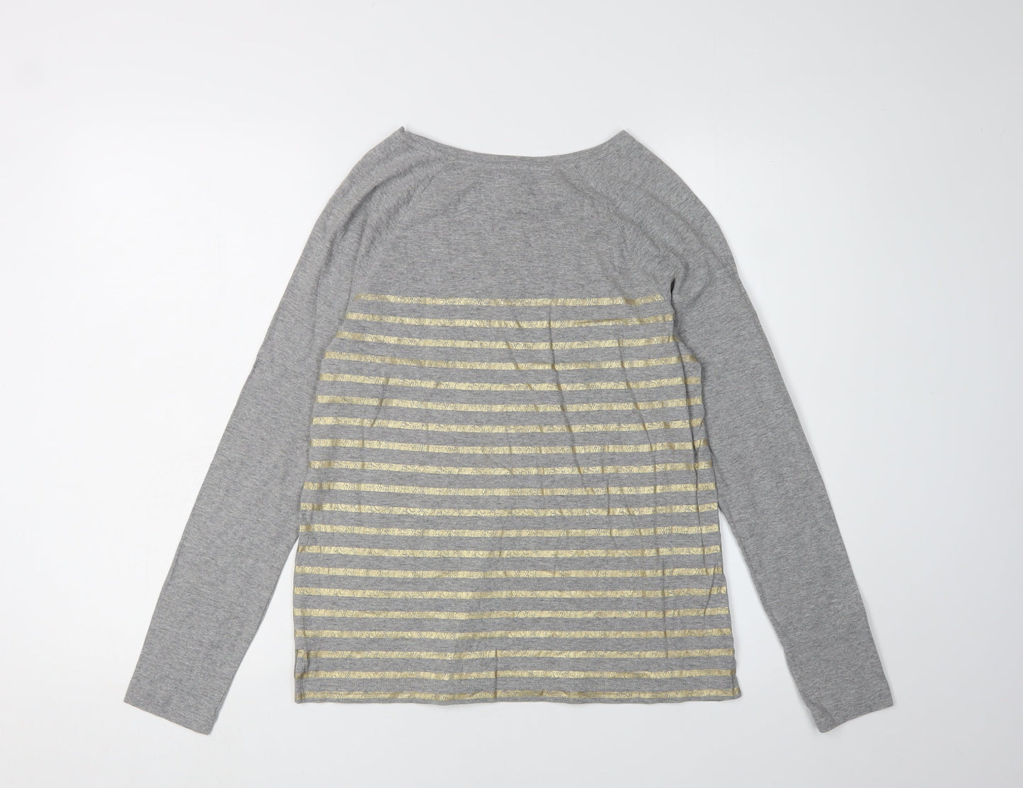 Womens UK Size 8 White Stuff Grey  T-Shirt