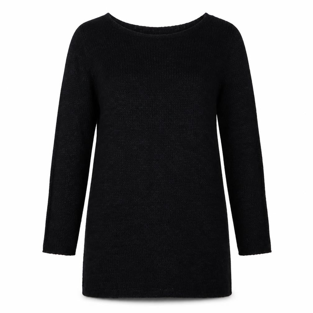 Womens UK Size L Jacqueline de Yong Black Pullover Jumper