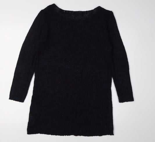 Womens UK Size L Jacqueline de Yong Black Pullover Jumper