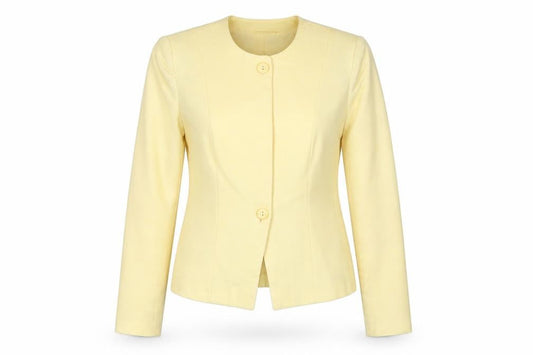 Womens UK Size 12 Alexon Regular Yellow Blazer