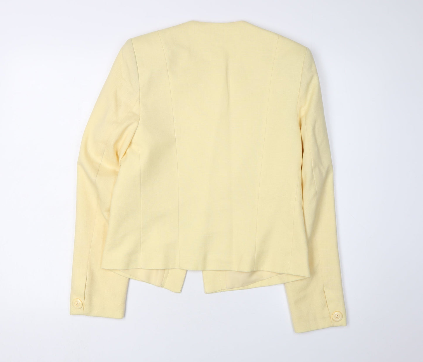 Womens UK Size 12 Alexon Regular Yellow Blazer
