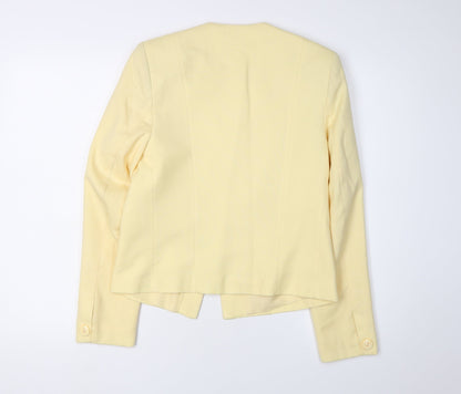 Womens UK Size 12 Alexon Regular Yellow Blazer