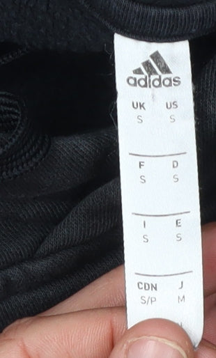 Adidas Men's Black S Pullover Hoodie