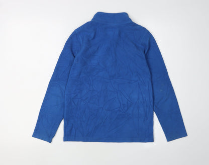 Regatta Boys Blue Fleece 1/4 Zip Sweatshirt 11-12 Years