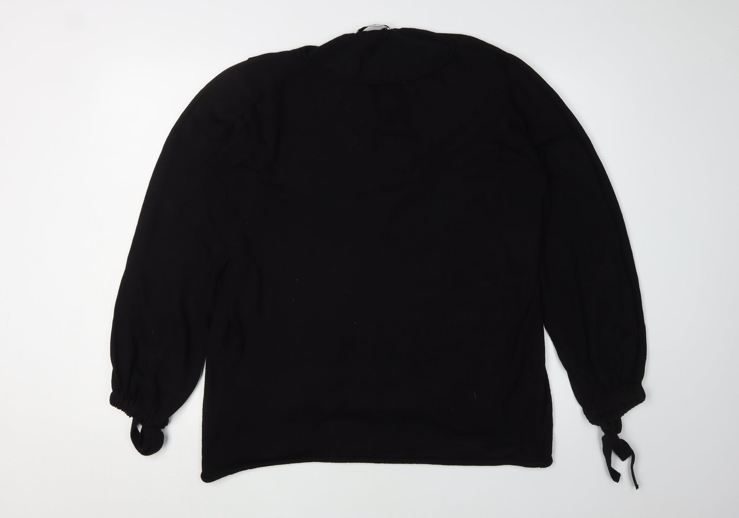 Womens UK Size M Zara Black Pullover Jumper