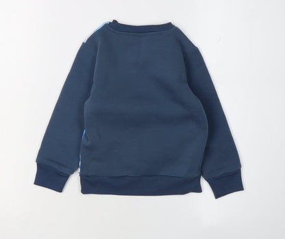Nickelodeon Boys Blue Paw Patrol Pullover Sweatshirt, Size M