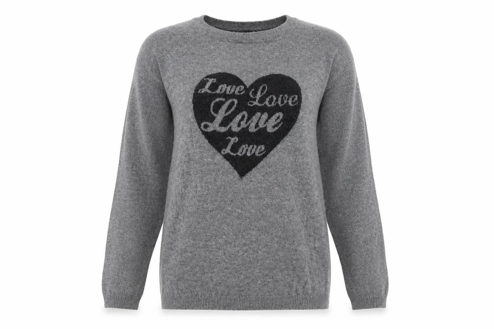 Womens UK Size 12 Marks and Spencer Grey Pullover Jumper